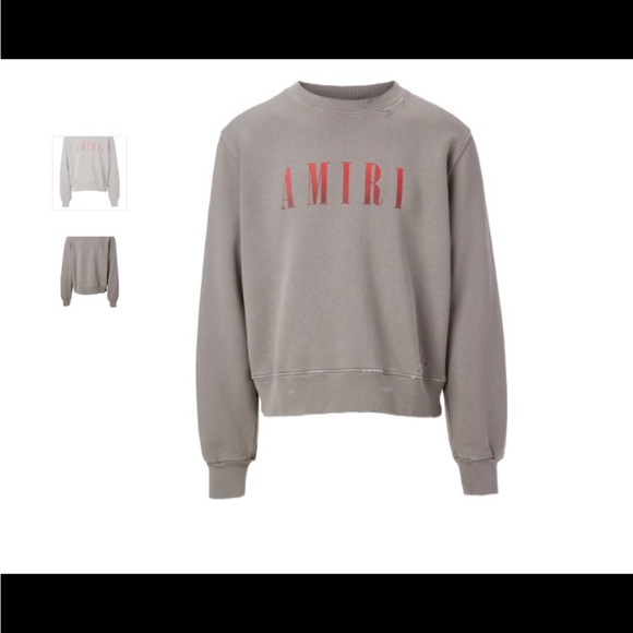 AMIRI Logo Crewneck Sweatshirt - Picture 2 of 3